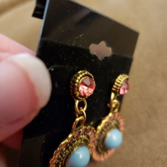 Bohemian Stud Dangle Earring NWT - Picture 4 of 5